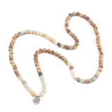 Amazonite mala | Jasper & Amazonite Mala Bracelet