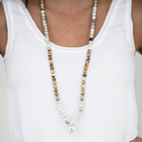 Amazonite mala | Jasper & Amazonite Mala Bracelet