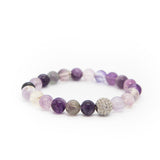 harmony stone and fluorite bracelet| harmony stone bracelet