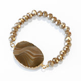 agate pendant bracelet| agate pendant bracelet for jupiter