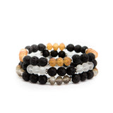 lava aromatherapy bracelet| crystal aromatherapy bracelet
