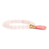 Pink color pearl bracelet online