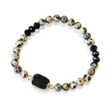 druzy stone bracelets| druzy saturn stone bracelets