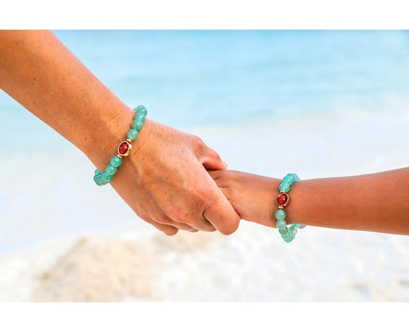 aventurine red agate bracelet | red agate aventurine bracelet