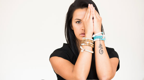 Turquoise howlite bracelet | Howlite Turquoise Bracelet | Turquoise Mala Beads