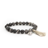 blue color pearl stone  bracelet online