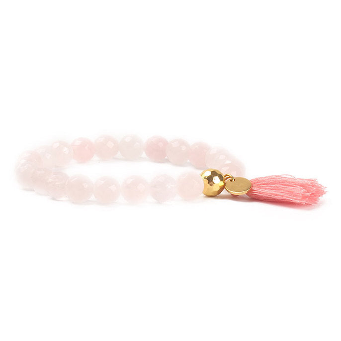 Pink color pearl bracelet online